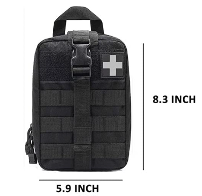 Robuste mittelgroße Molle-Tasche für medizinische Zwecke