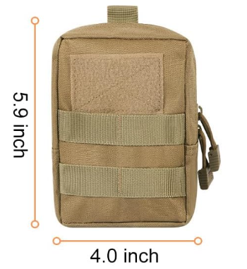 Horizontale Mini-Molle-Tasche für Telefon